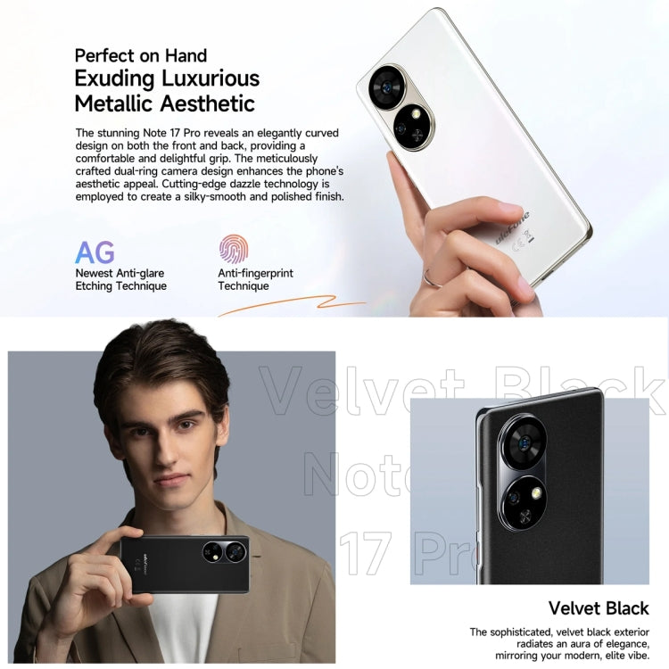 Ulefone Note 17 Pro, Screen Fingerprint, 6.78 inch Android 13 MediaTek Helio G99 MTK6789 Octa Core, NFC, Network: 4G Ulefone Note 17 Pro, Screen Fingerprint, 6.78 inch Android 13 MediaTek Helio G99 MTK6789 Octa Core, NFC, Network: 4G
